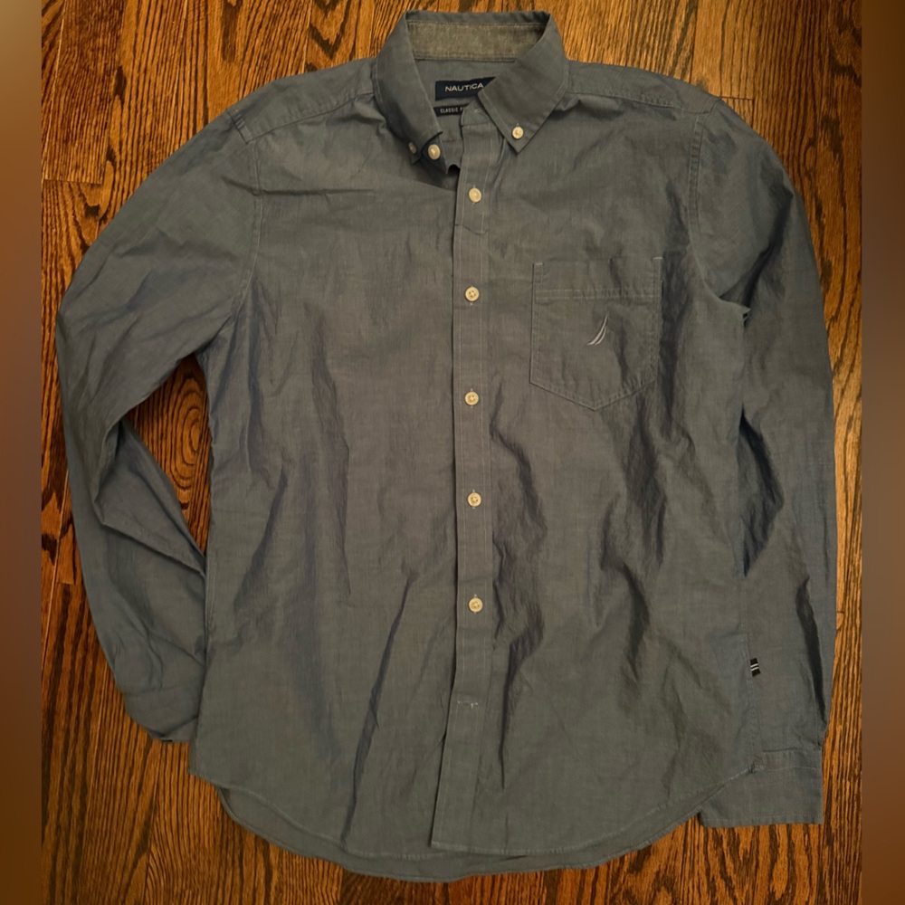 Nautica Button Down Dress Shirt
